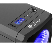 NATEC Genesis Titan 750 USB 3.0 z oknem niebieskie podświetlenie NPC-1126 - 414010 - zdjęcie 5
